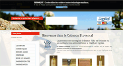 Desktop Screenshot of le-cabanon-provencal.fr
